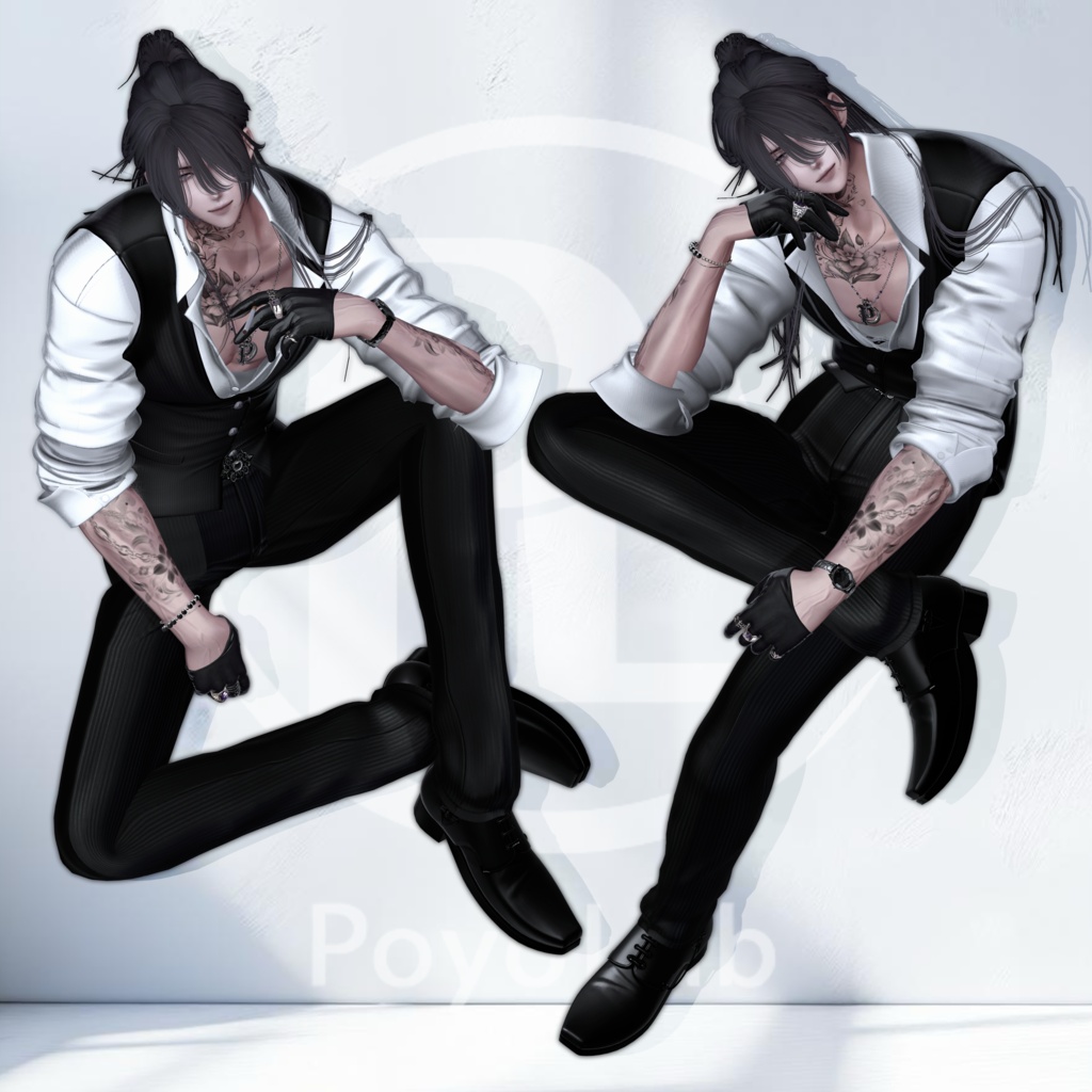【無料/Free】PoyoLab Pose set vol.4