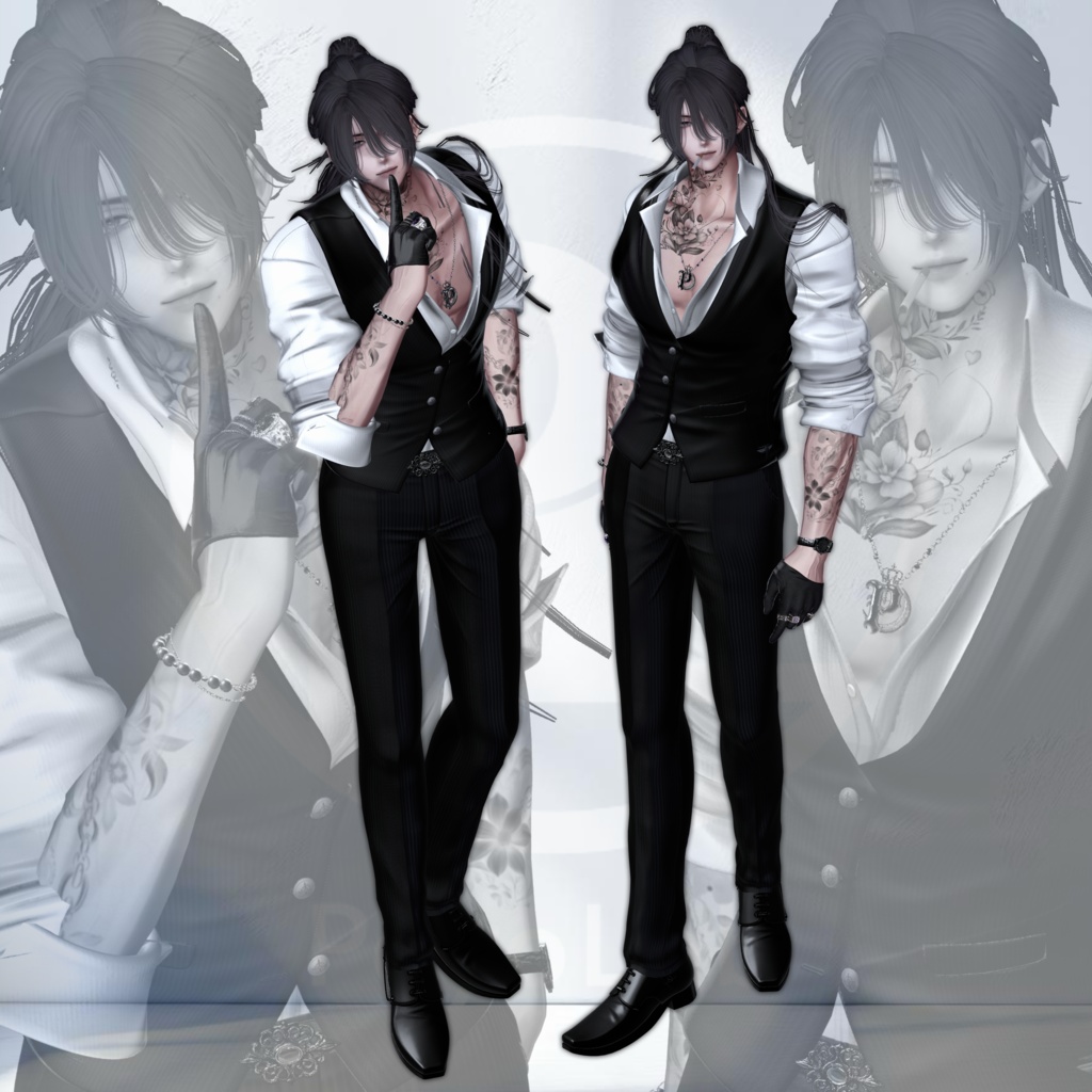 【無料/Free】PoyoLab Pose set vol.4