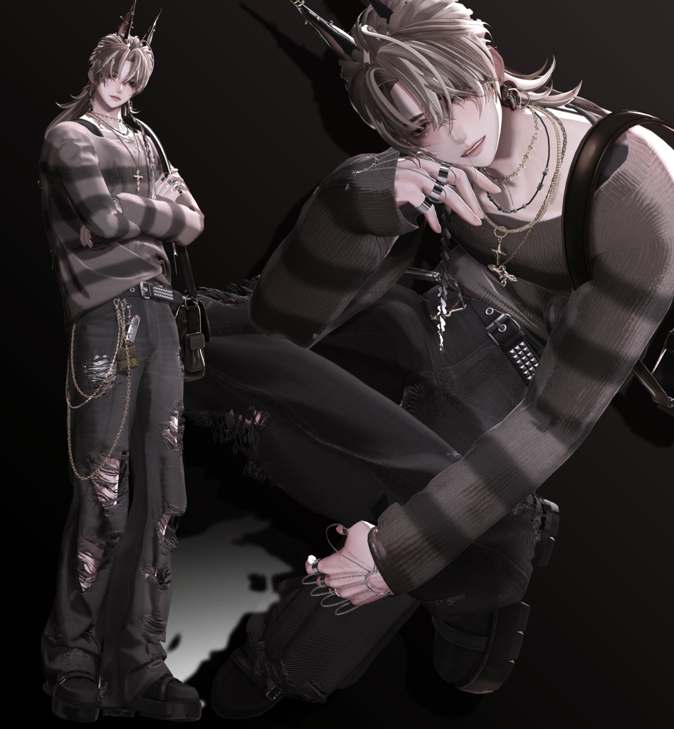 【無料/Free】PoyoLab Pose set vol.4