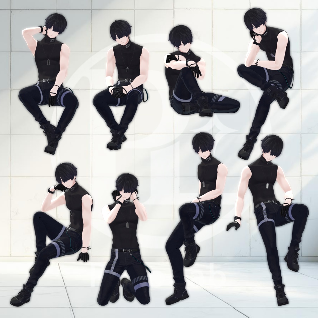 【無料/Free】PoyoLab Pose set vol.5