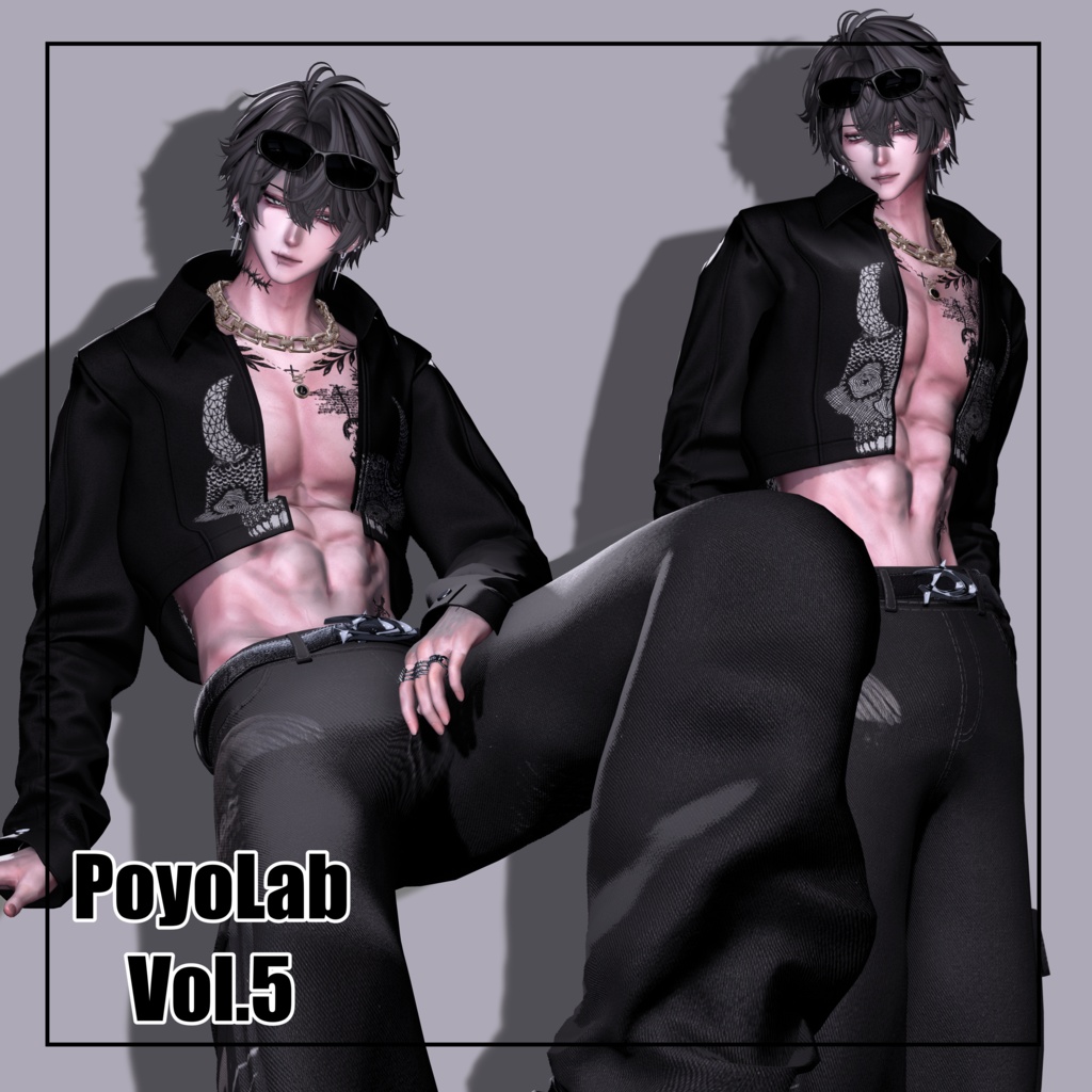 【無料/Free】PoyoLab Pose set vol.5