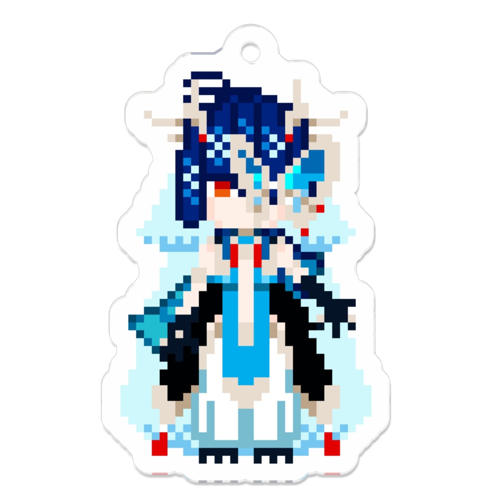 【Vtuber】者談 ドット絵アクリルキーホルダー