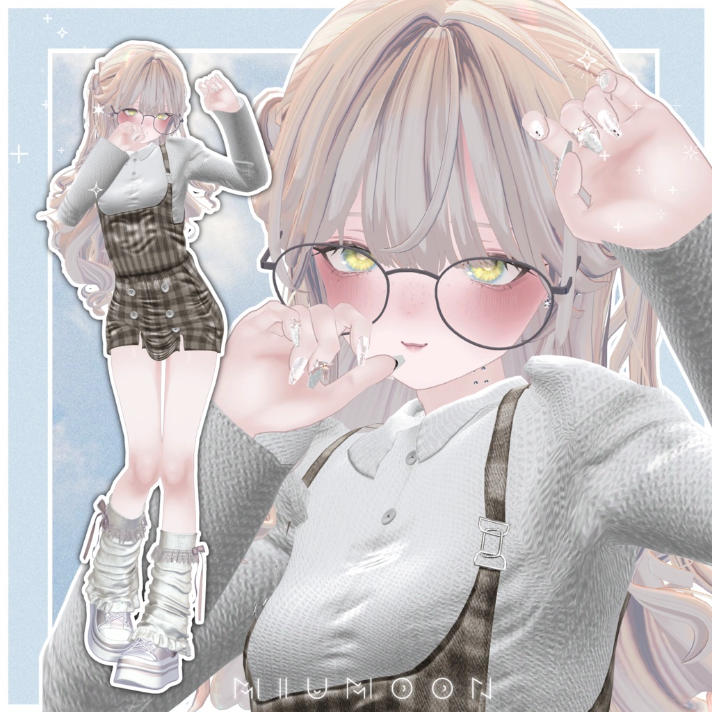 【SALE中!】女性用ポーズ10種🍒 【MIUMOON_POSE】