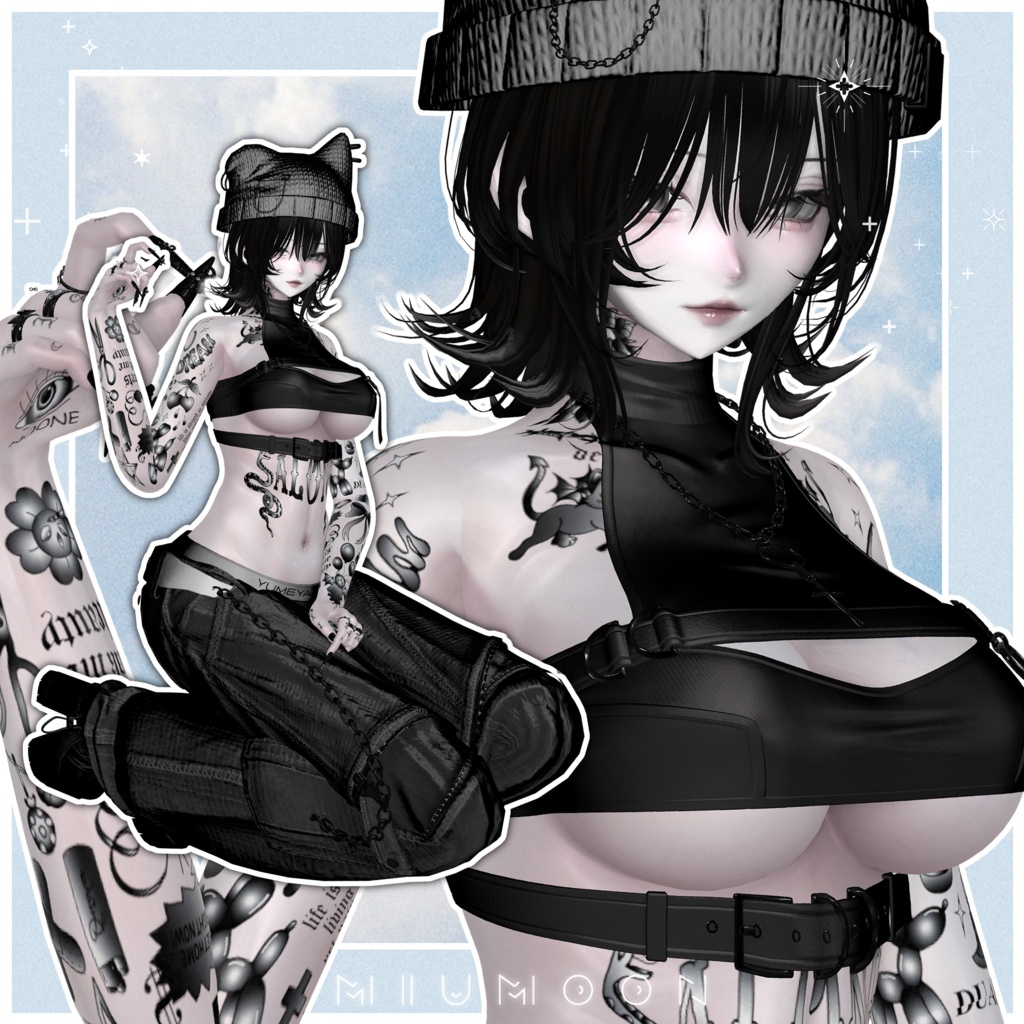 【SALE中!】女性用ポーズ10種🍒 【MIUMOON_POSE】