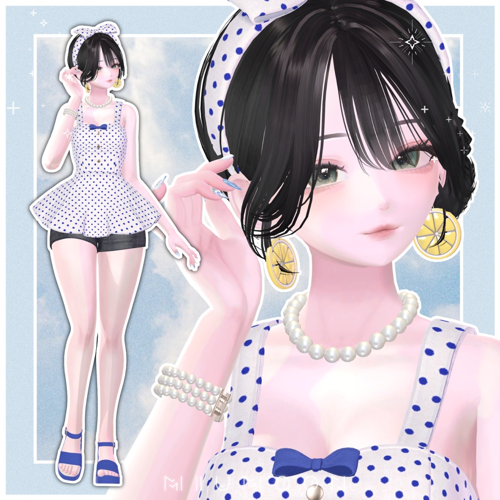 【SALE中!】女性用ポーズ10種🍒 【MIUMOON_POSE】