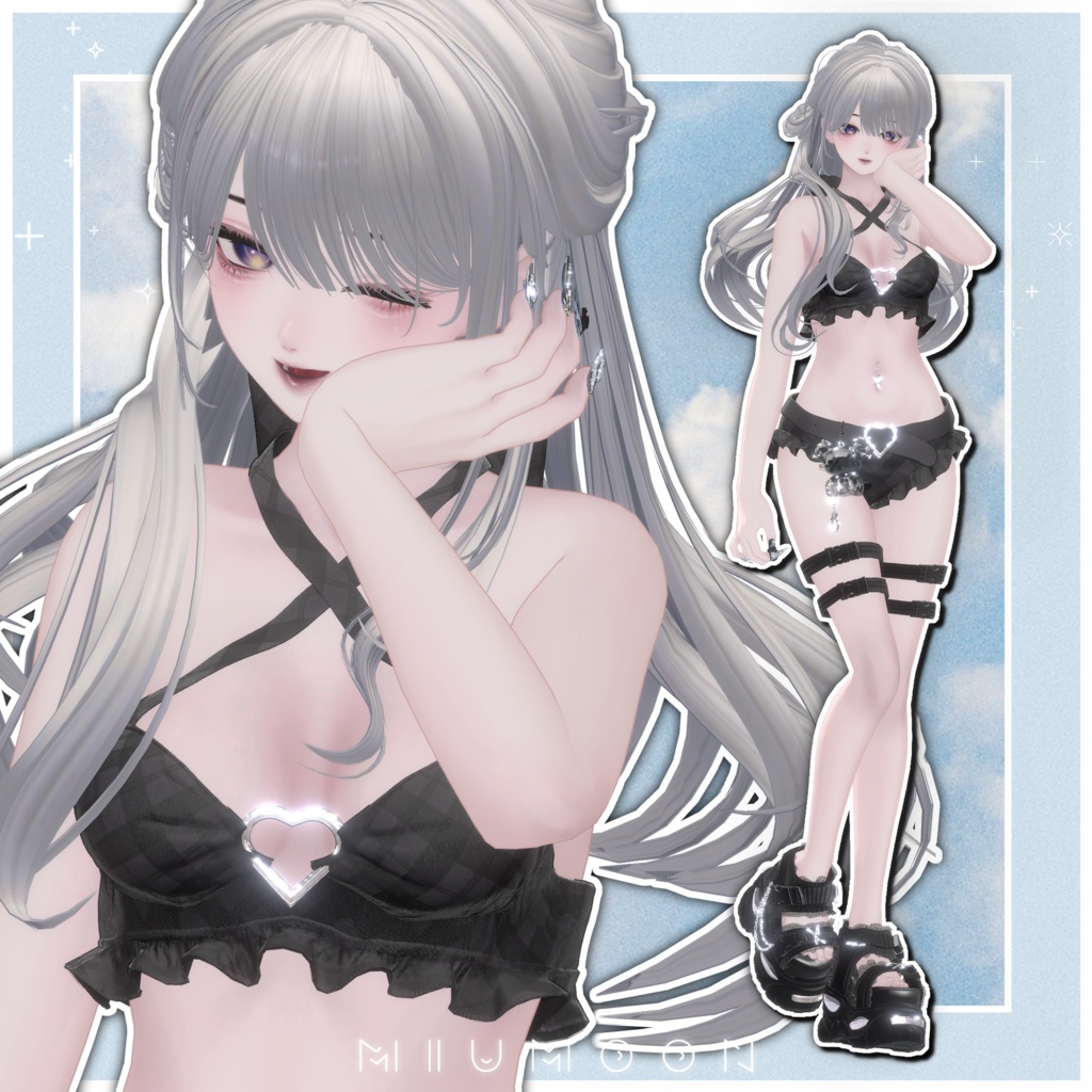 【1週間限定無料】ポーズ6種【MIUMOON_POSE】
