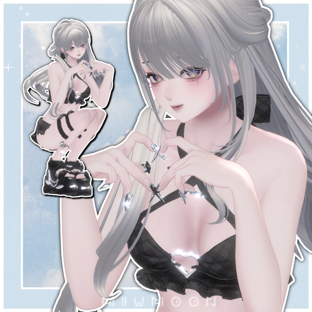 【1週間限定無料】ポーズ6種【MIUMOON_POSE】