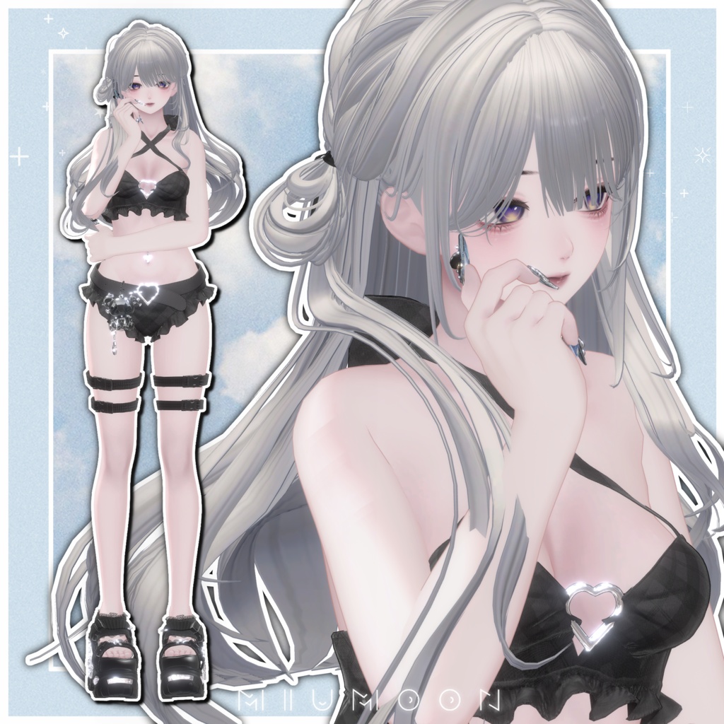 【1週間限定無料】ポーズ6種【MIUMOON_POSE】