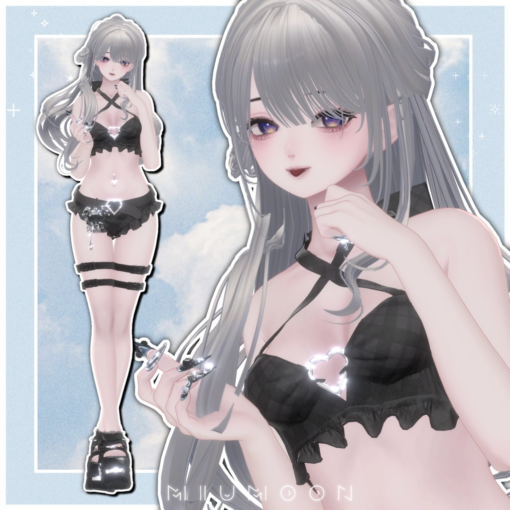 【1週間限定無料】ポーズ6種【MIUMOON_POSE】