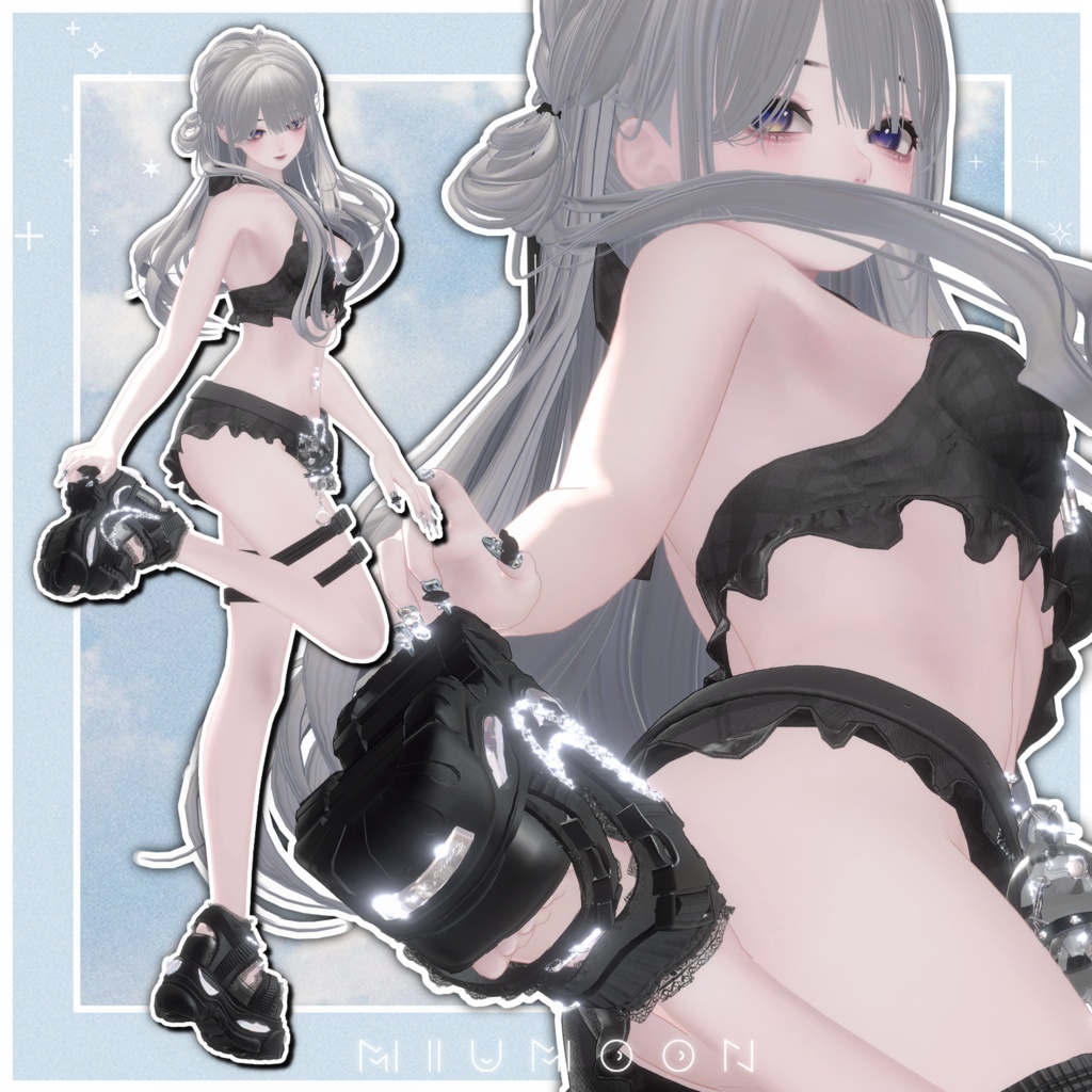 【1週間限定無料】ポーズ6種【MIUMOON_POSE】