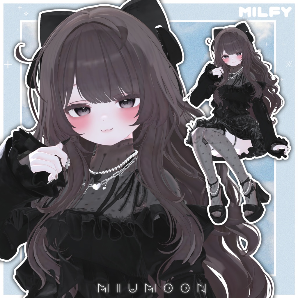 女性用ポーズ10種 Vol.2🍒【MIUMOON_POSE】