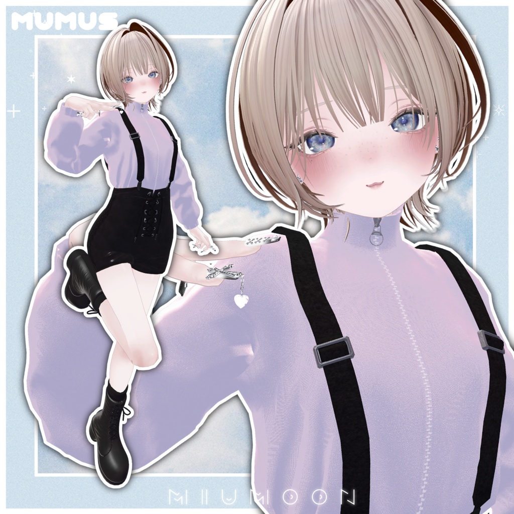 女性用ポーズ10種 Vol.2🍒【MIUMOON_POSE】