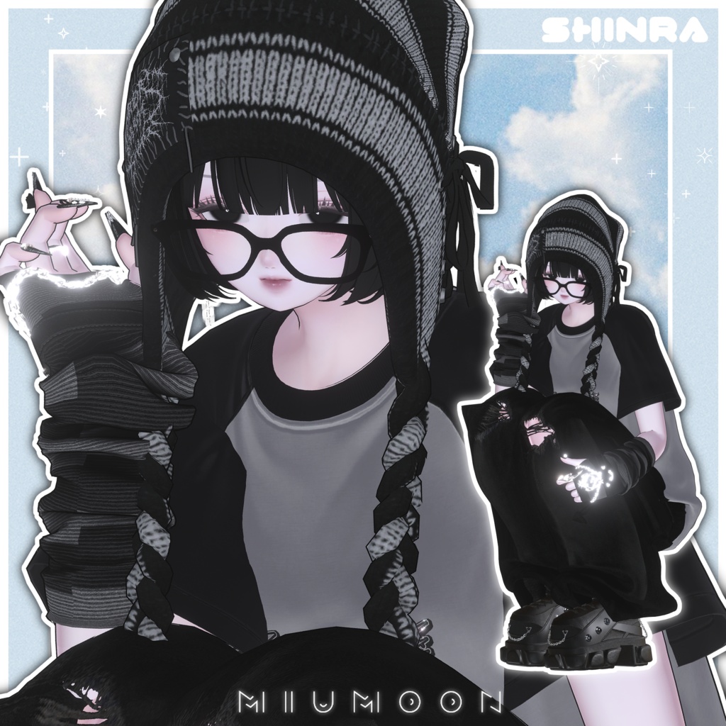 女性用ポーズ10種 Vol.2🍒【MIUMOON_POSE】