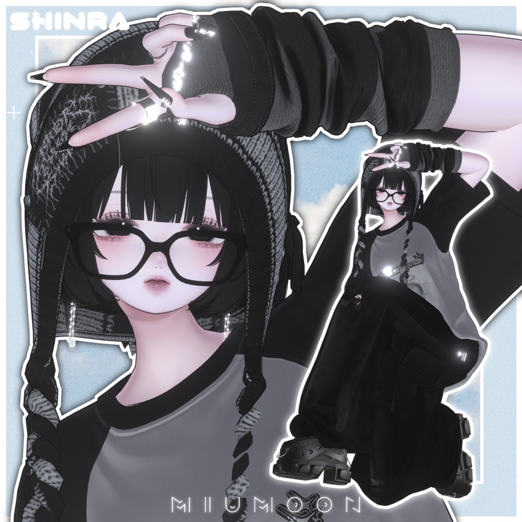 女性用ポーズ10種 Vol.2🍒【MIUMOON_POSE】