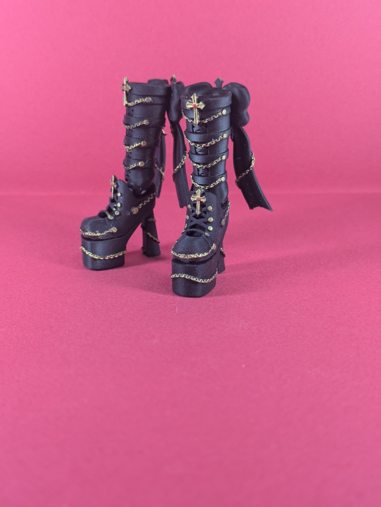 ゴシックチェーンブーツ