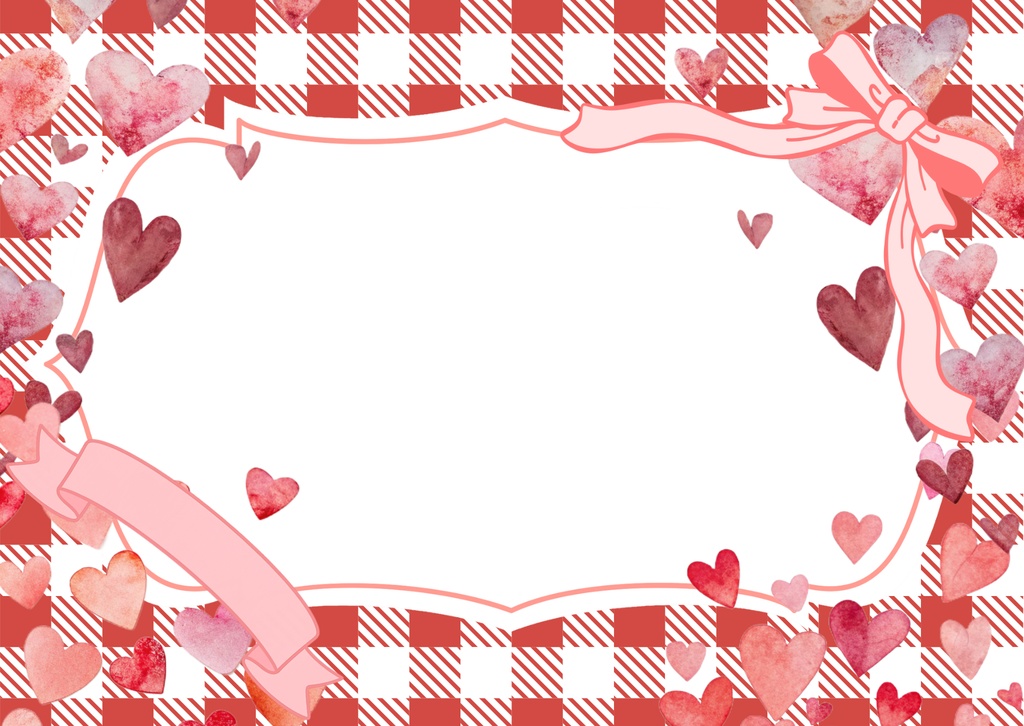 【ポストカード】バレンタイン素材