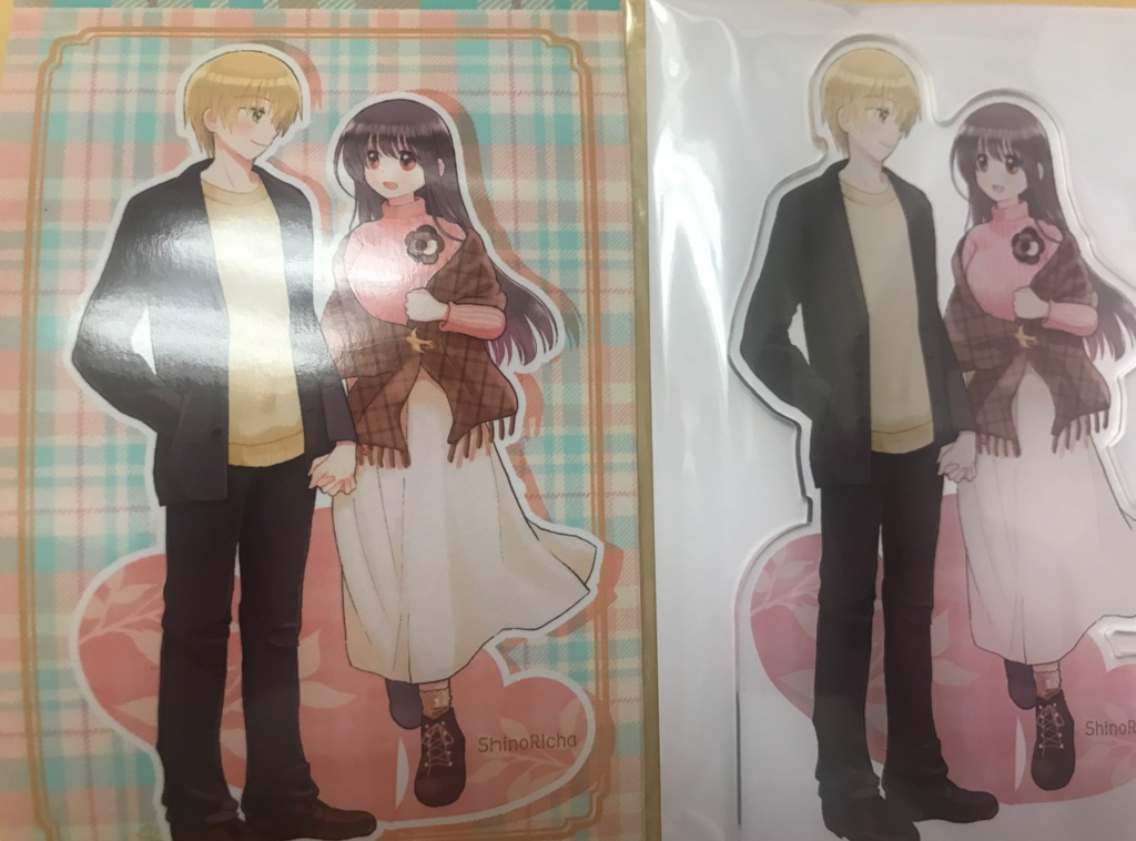 C103新刊セットVer.1 新刊&アクスタ2種(特典ポストカード2種付き)