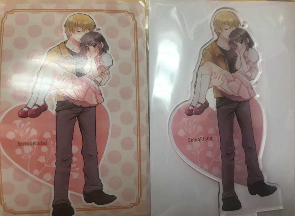 C103新刊セットVer.1 新刊&アクスタ2種(特典ポストカード2種付き)