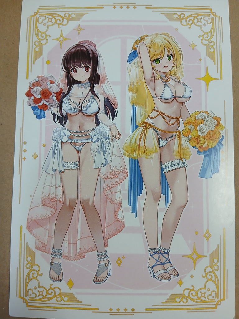 慕&閑無アクリルスタンド ウェディング水着Ver.セット『特典2種付き』