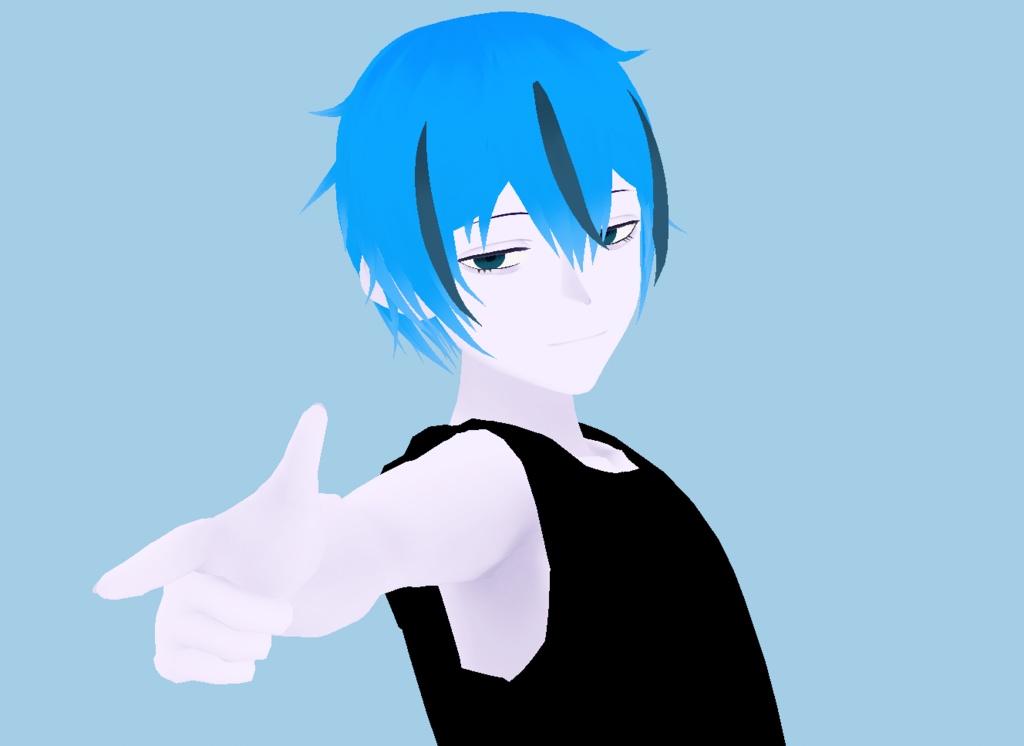 【商用利用可】VRM 男性モデル 『哉毒』-yadoku-