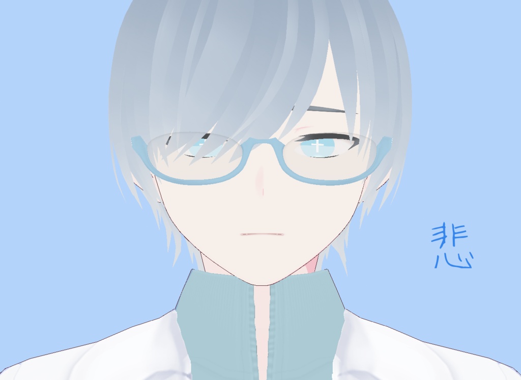 【商用利用可】VRM 男性モデル 『石羽』-ishiba-