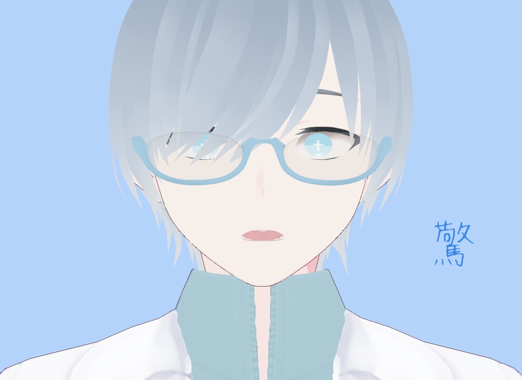 【商用利用可】VRM 男性モデル 『石羽』-ishiba-