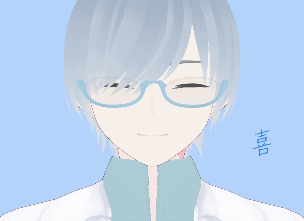 【商用利用可】VRM 男性モデル 『石羽』-ishiba-