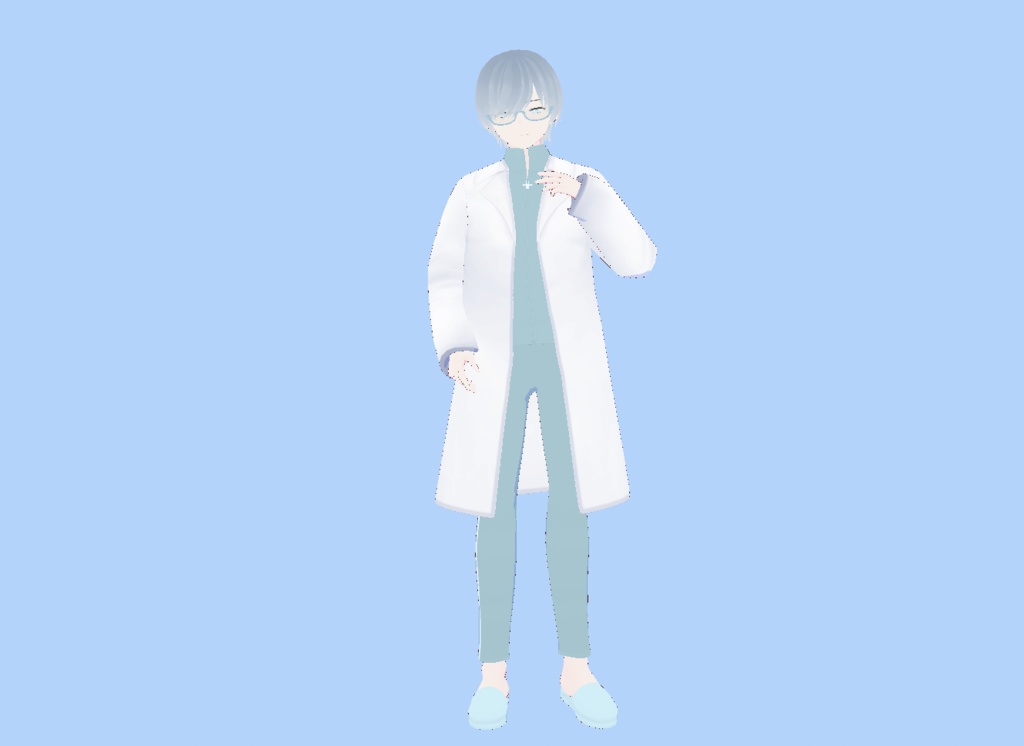 【商用利用可】VRM 男性モデル 『石羽』-ishiba-