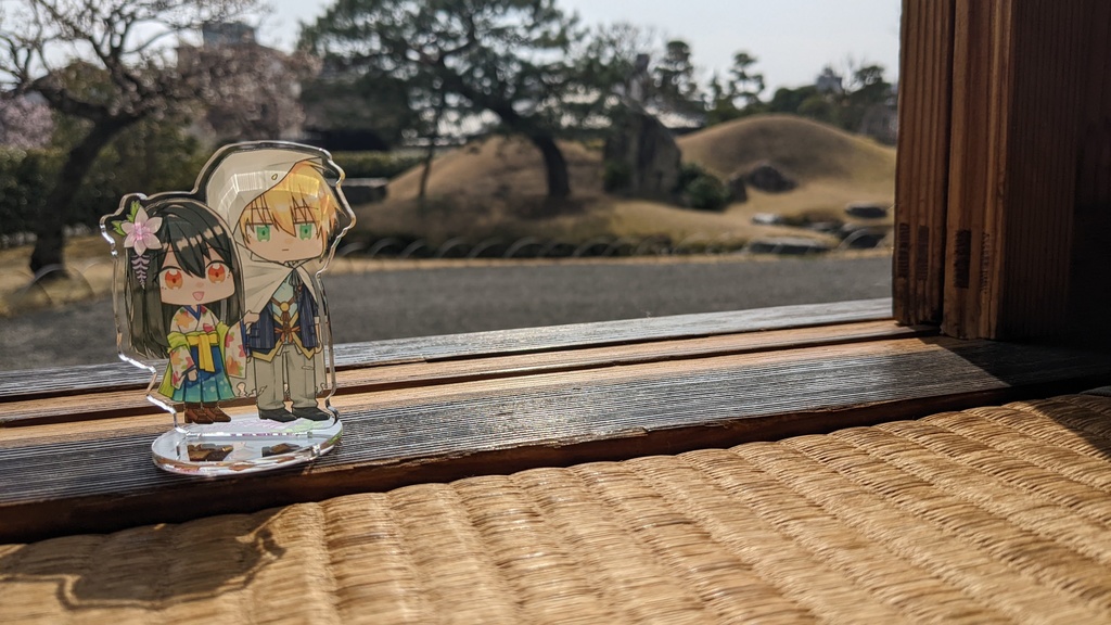 足利アクリルフィギュア