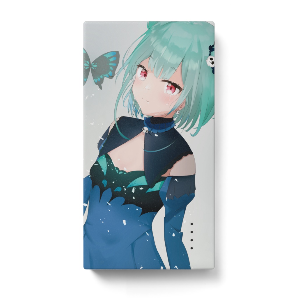 潤羽るしあ モバイルバッテリー 123 X 65 Mm 切餅 Booth