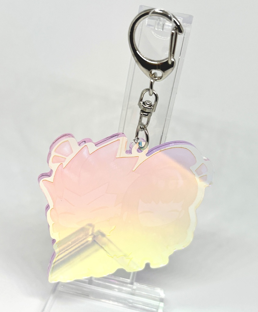 ギルザビスマイルオーロラアクキー(金女主)