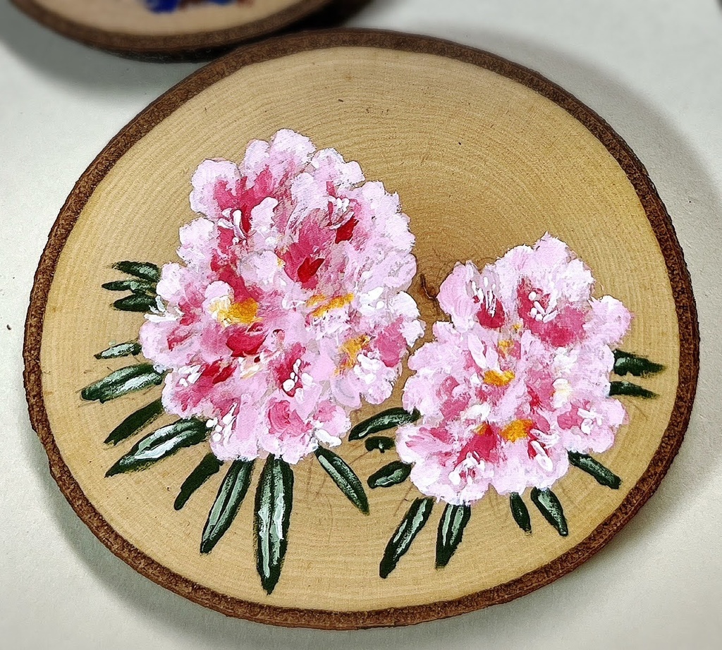 手描きアクリル画