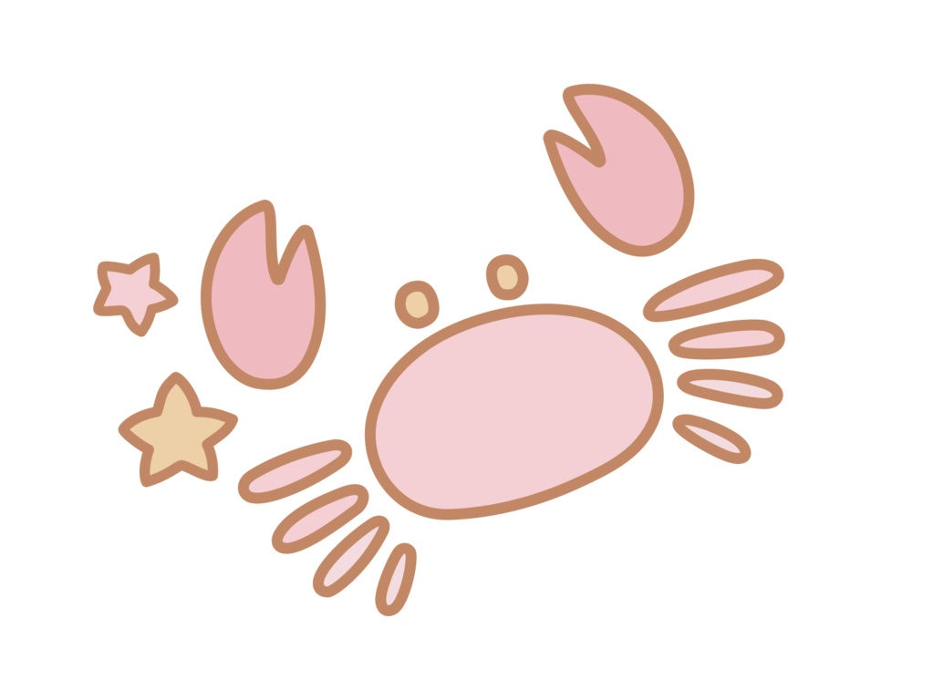 星座ステッカー pink