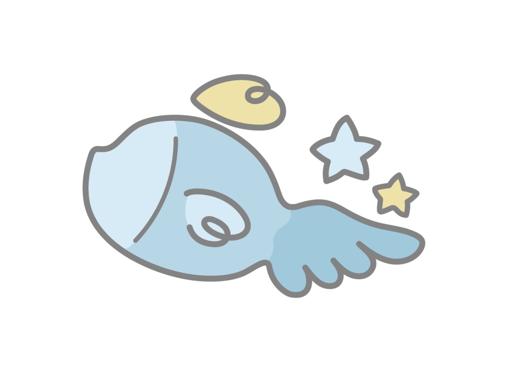 星座ステッカー blue