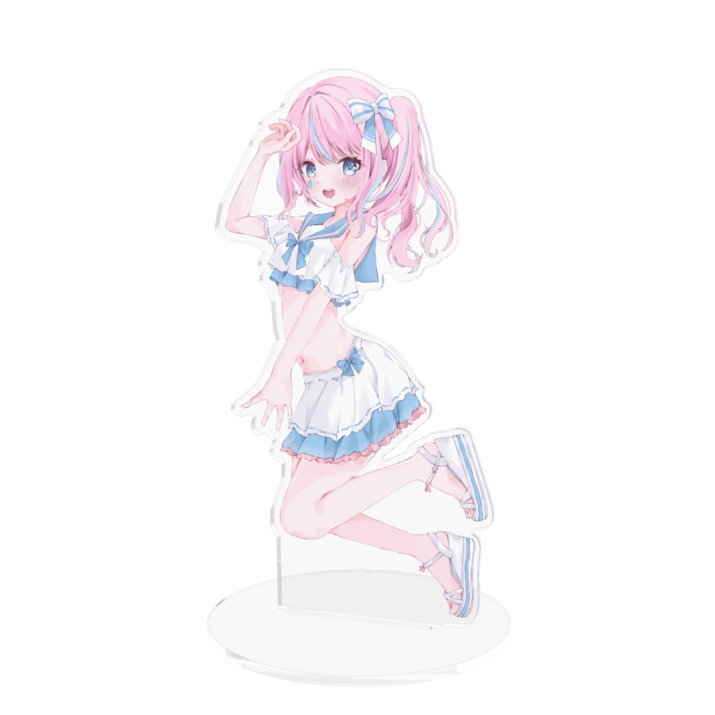 天音なみだ【アクリルフィギュア】2022年誕生日記念 / 水着イラスト