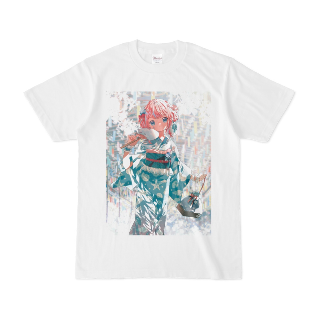 天音なみだ【Tシャツ】2022年誕生日記念 / 浴衣イラスト