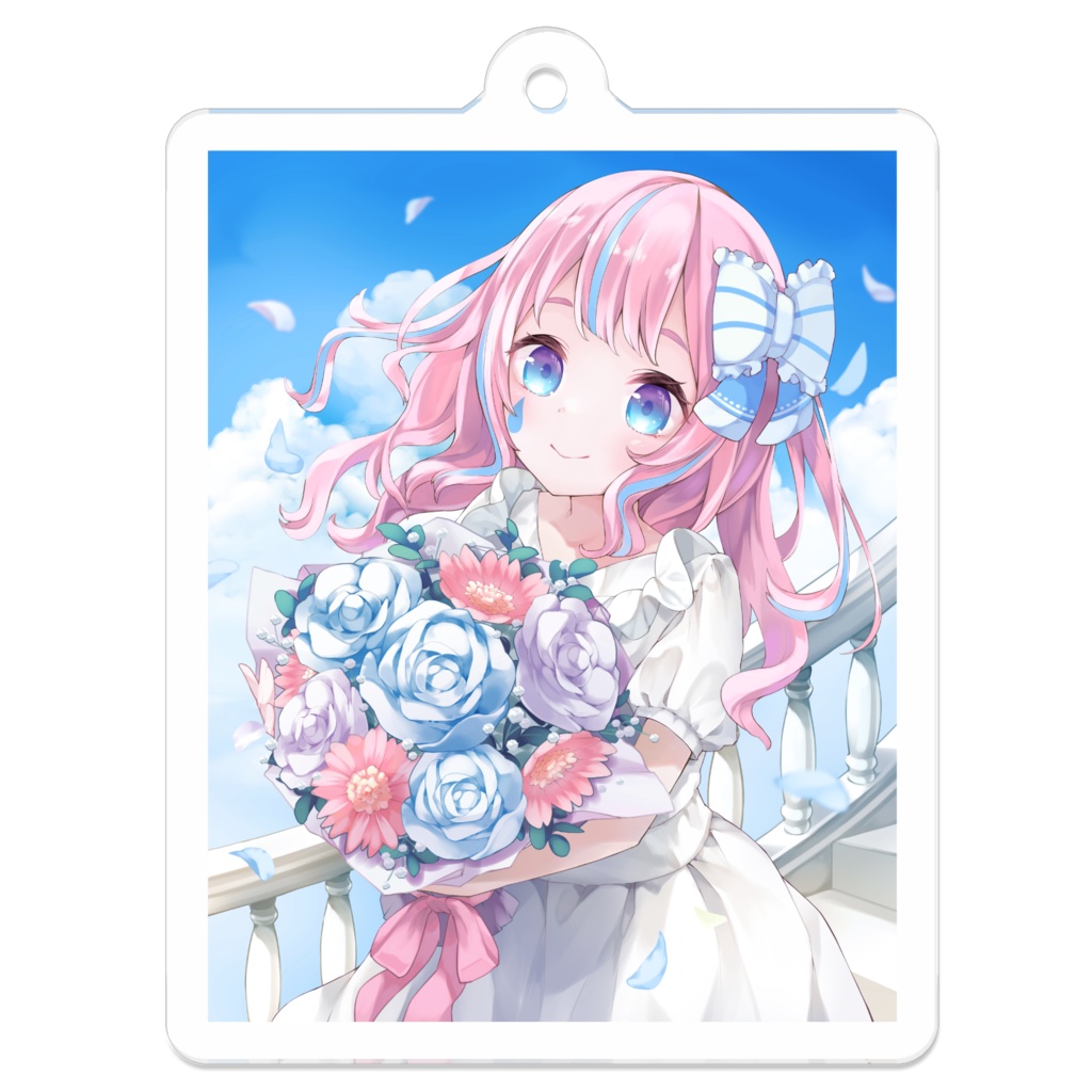 天音なみだ【アクリルキーホルダー 長方形】1周年記念