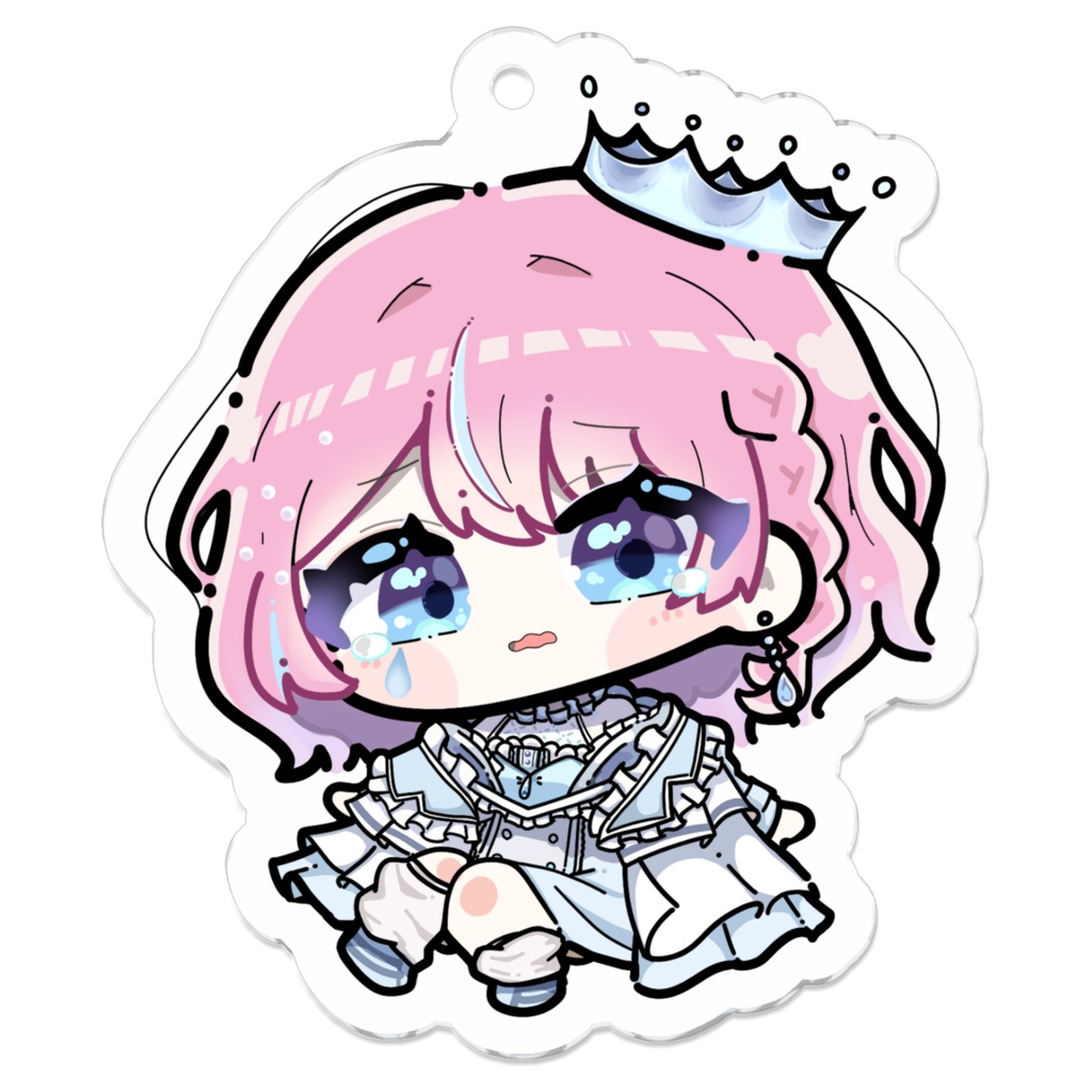 【常設】天音なみだ【アクリルキーホルダー / 泣き顔】Ver.3.0新モデルお披露目記念