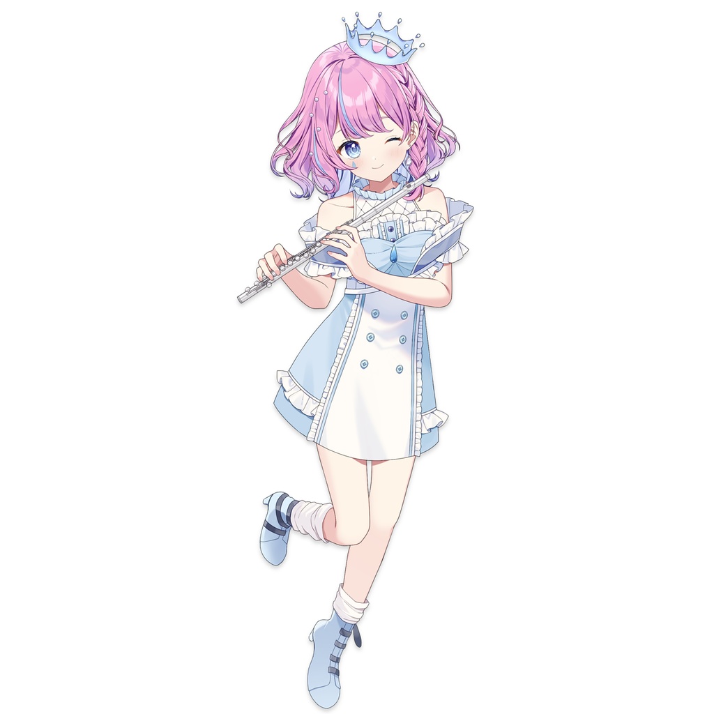 【期間限定】天音なみだ【アクリルスタンド/フルートキービジュアル】3周年記念