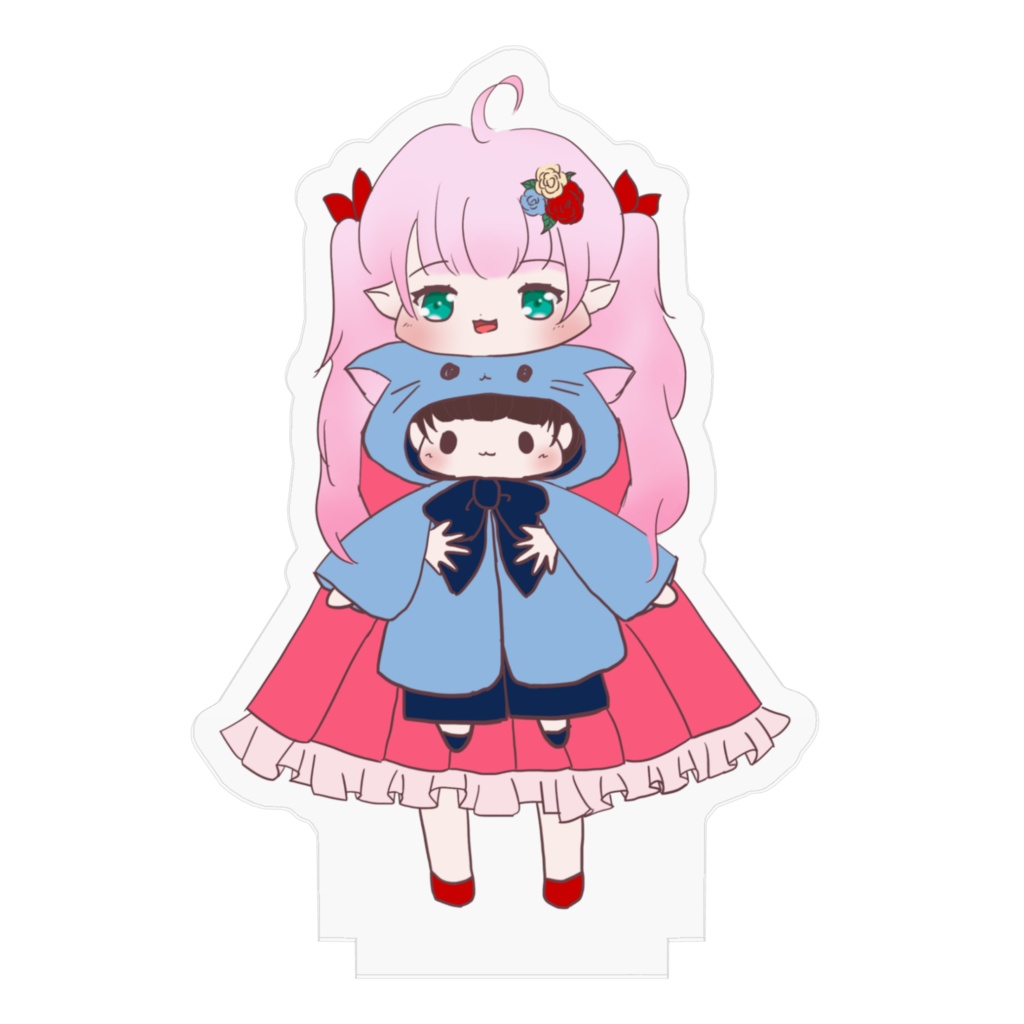 【5周年記念】再販_3周年 花みゃんぎゅっ♡アクスタ