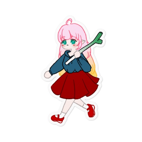 【期間限定】ミニかのステッカー