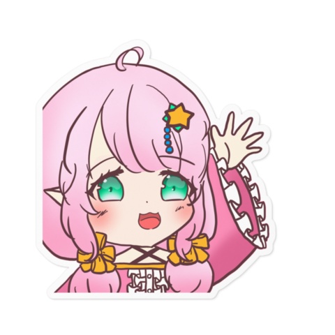 【期間限定】ミニかのステッカー