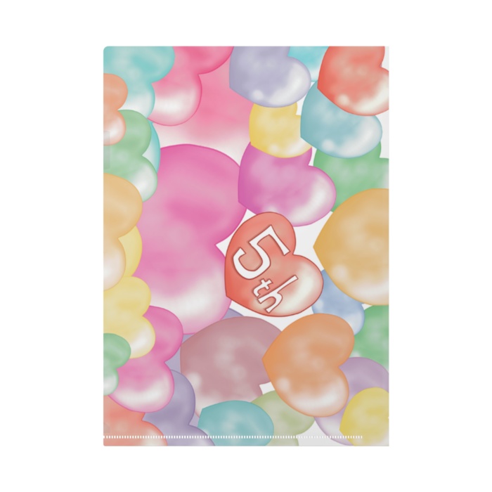 【5周年記念】クリアファイル