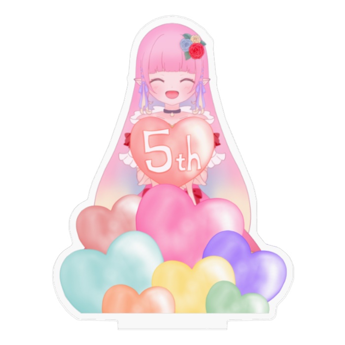 【5周年記念】アクリルフィギュア