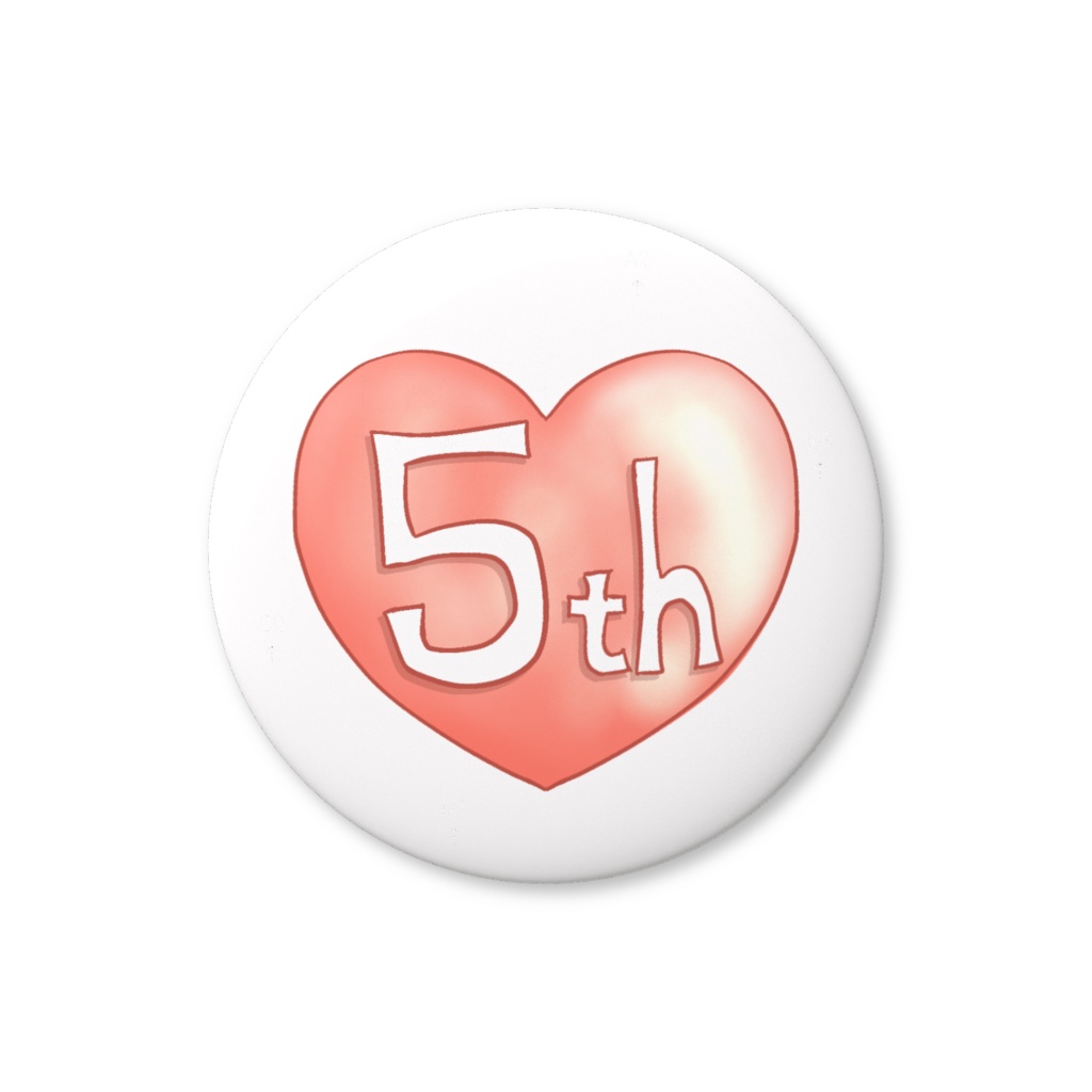 【5周年記念】缶バッジ各種