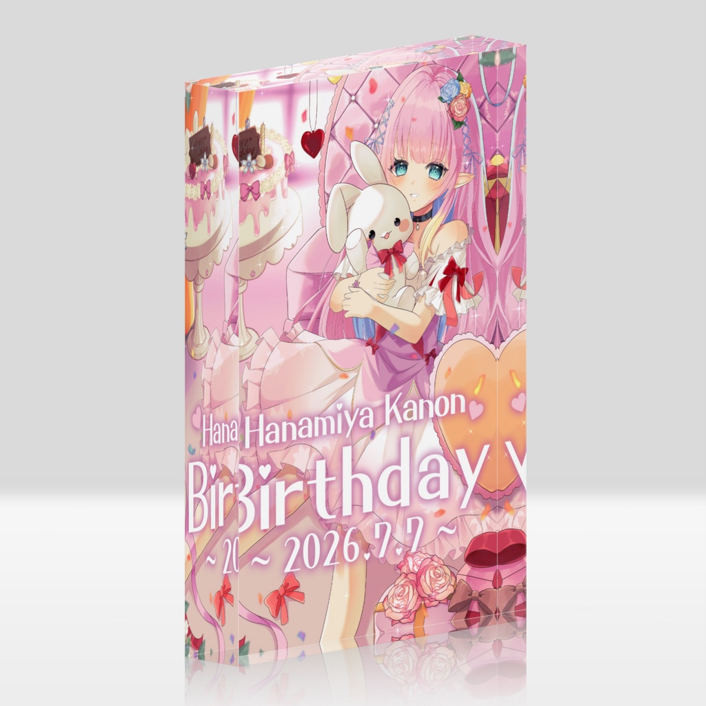 【2026誕生日】花凪宮かのん アクリルブロック