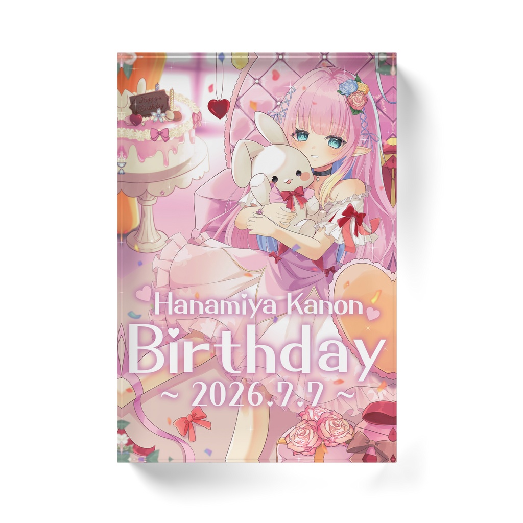 【2026誕生日】花凪宮かのん アクリルブロック