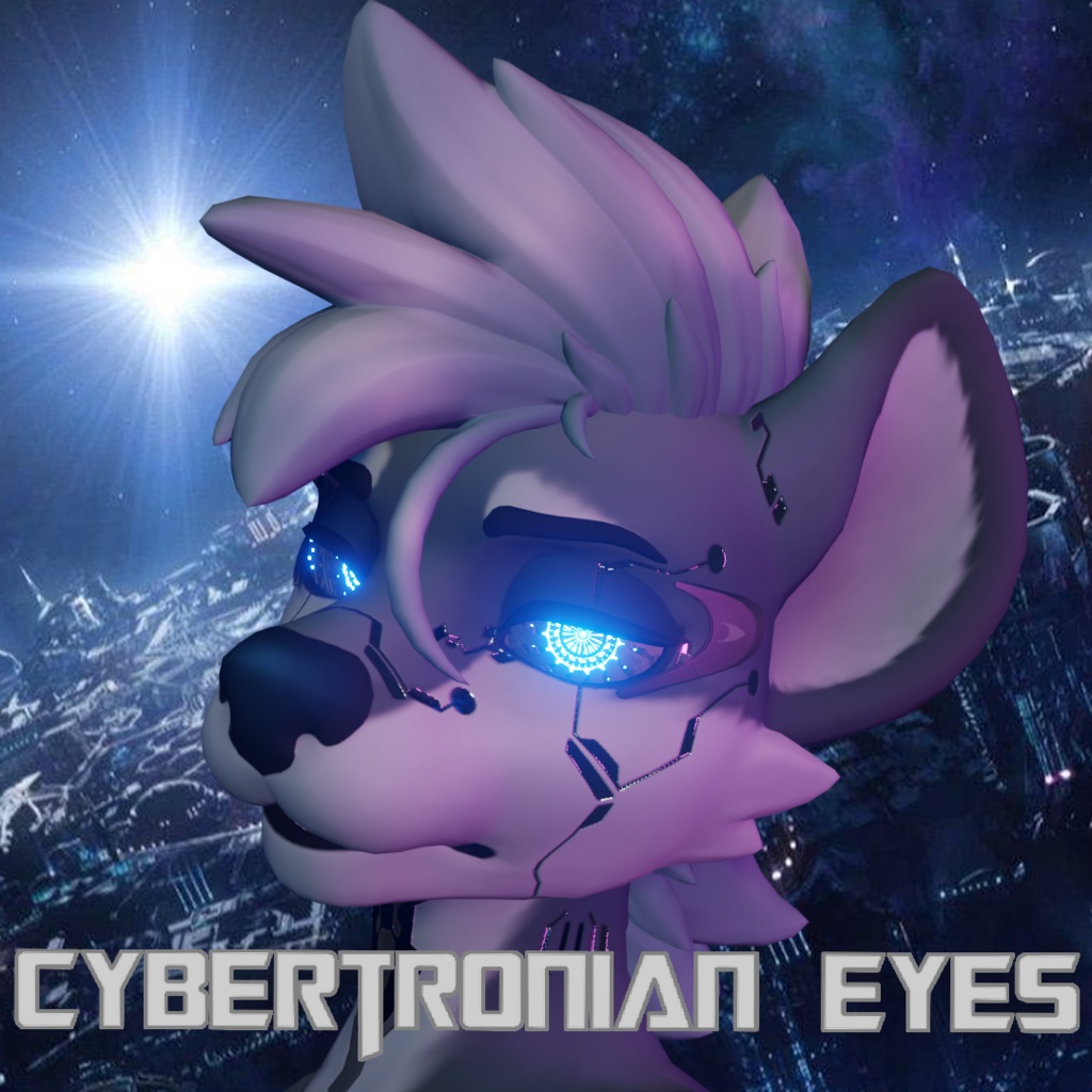 Cybertronian Hyenid eyes