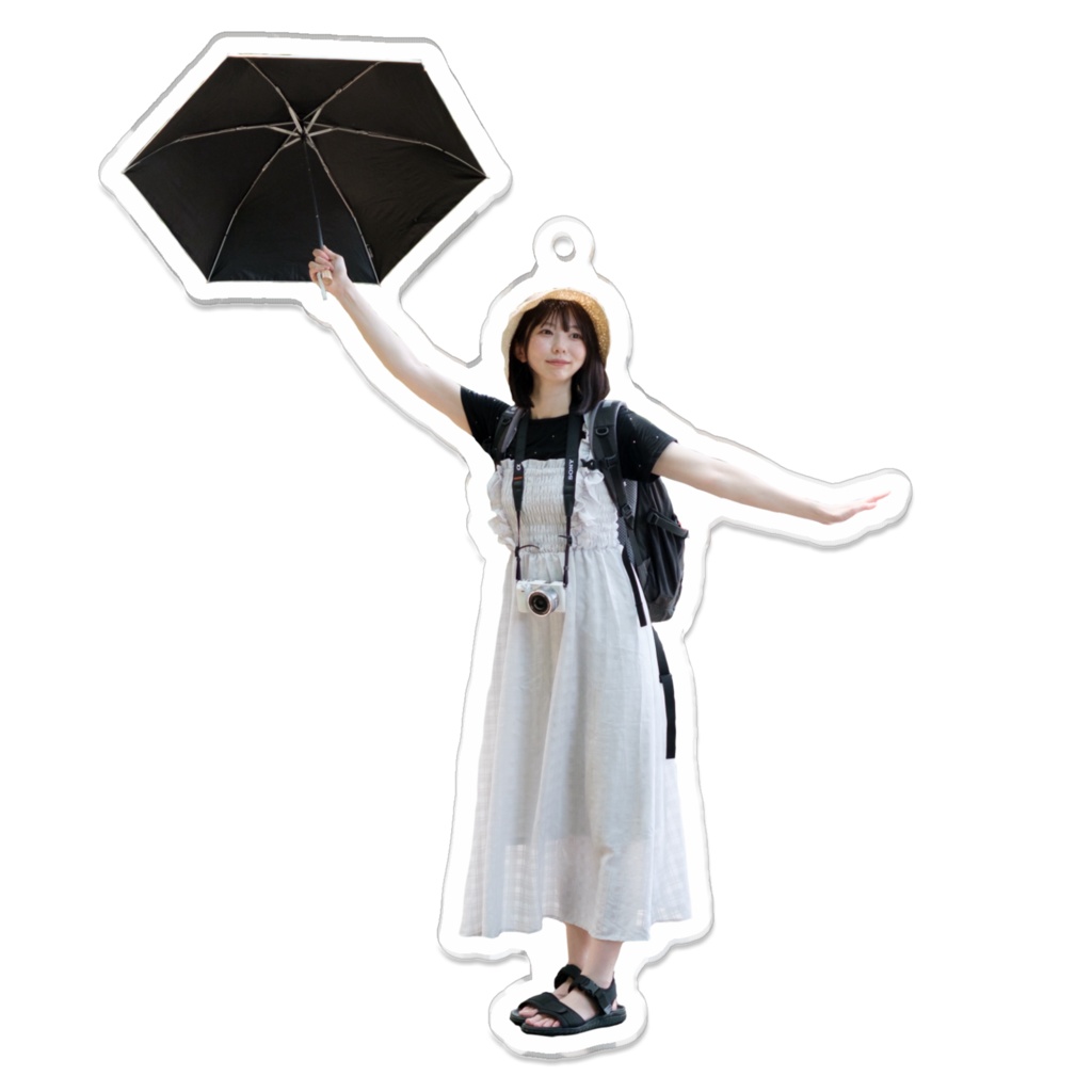 探検アクリルキーホルダー