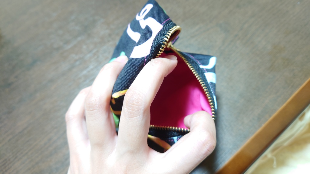 ヘビ柄ポーチ(小)